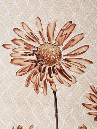 Image of Home Sizzler 2 Pieces Sunflower Panel Eyelet Polyester Door Curtains - 7 Feet, Gold