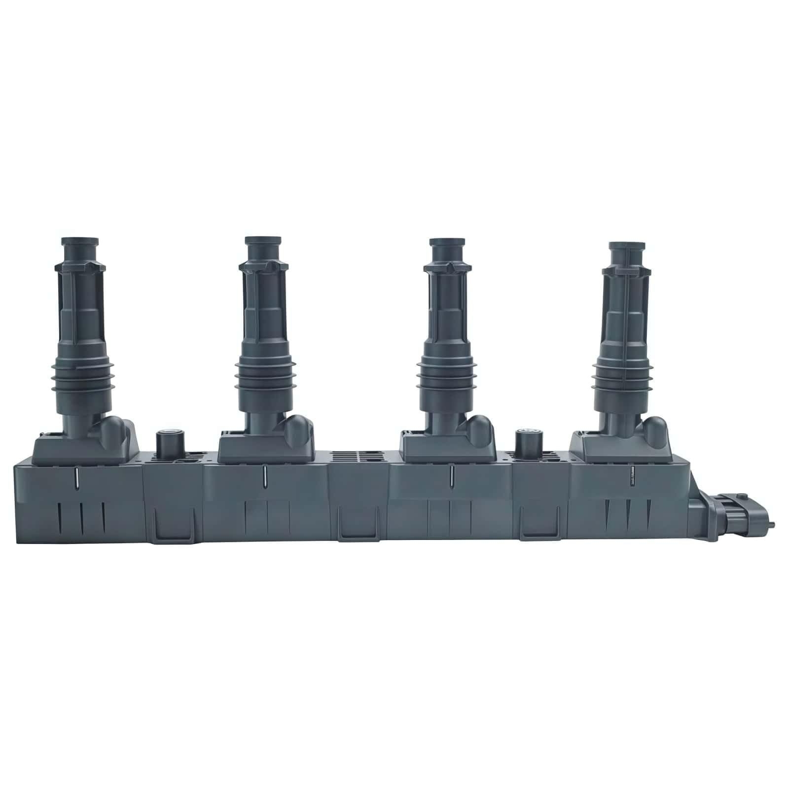 Bobina di accensione con candela di accensione all'iridio 6 pin compatibile per Agila A H00 Astra G F35_ Astra H L48 Combo Corsa C D Meriva Tigra 2000-2014 Sostituire 1208020