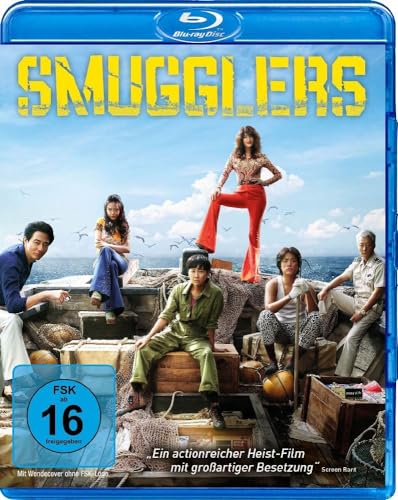 Smugglers Blu-ray Película de Acción Submarina Formato Físico Cine Coreano 2