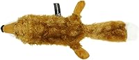Vista 8 de Hyper Pet Critter Skinz Fox - Juguete de peluche para perro con chirriador, tamaño grande
