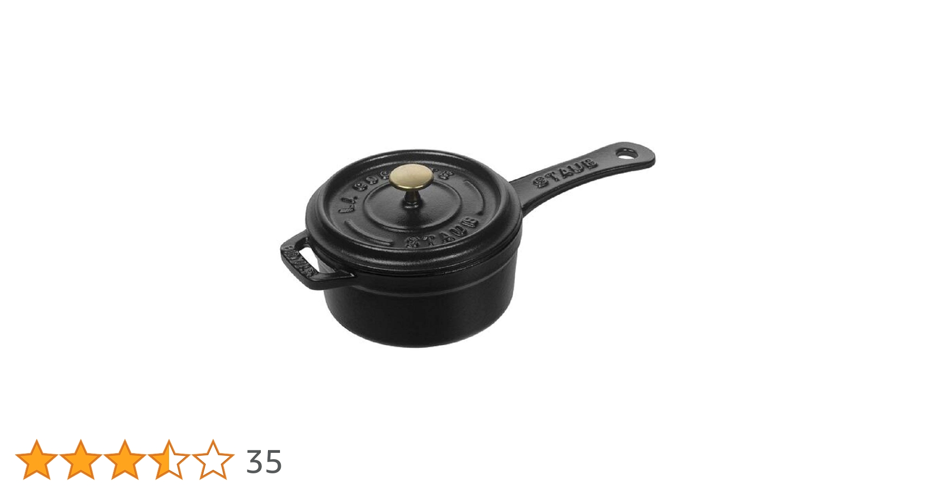 Staub ストウブ　スモール　ソースパン　10cm グレー　ブラック　片手鍋 楽天市場】【生涯保証】ストウブ staub スモールソースパン 10cm