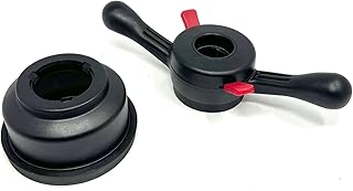 Quick Wing Hub Nut Set for Accutun, Bosch, Cemb, Coats, FMC, John Bean, Kwik Way, Launch, Snap-On Wheel Balancers - FITS ONLY 40mm X 4mm Shafts - 4040
