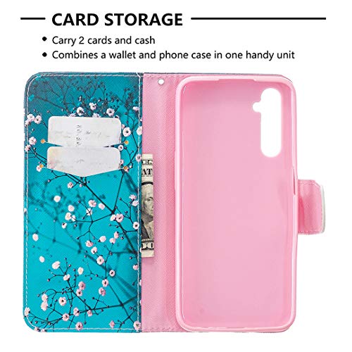 MRSTER Custodia per Realme 6, Custodia in Pelle