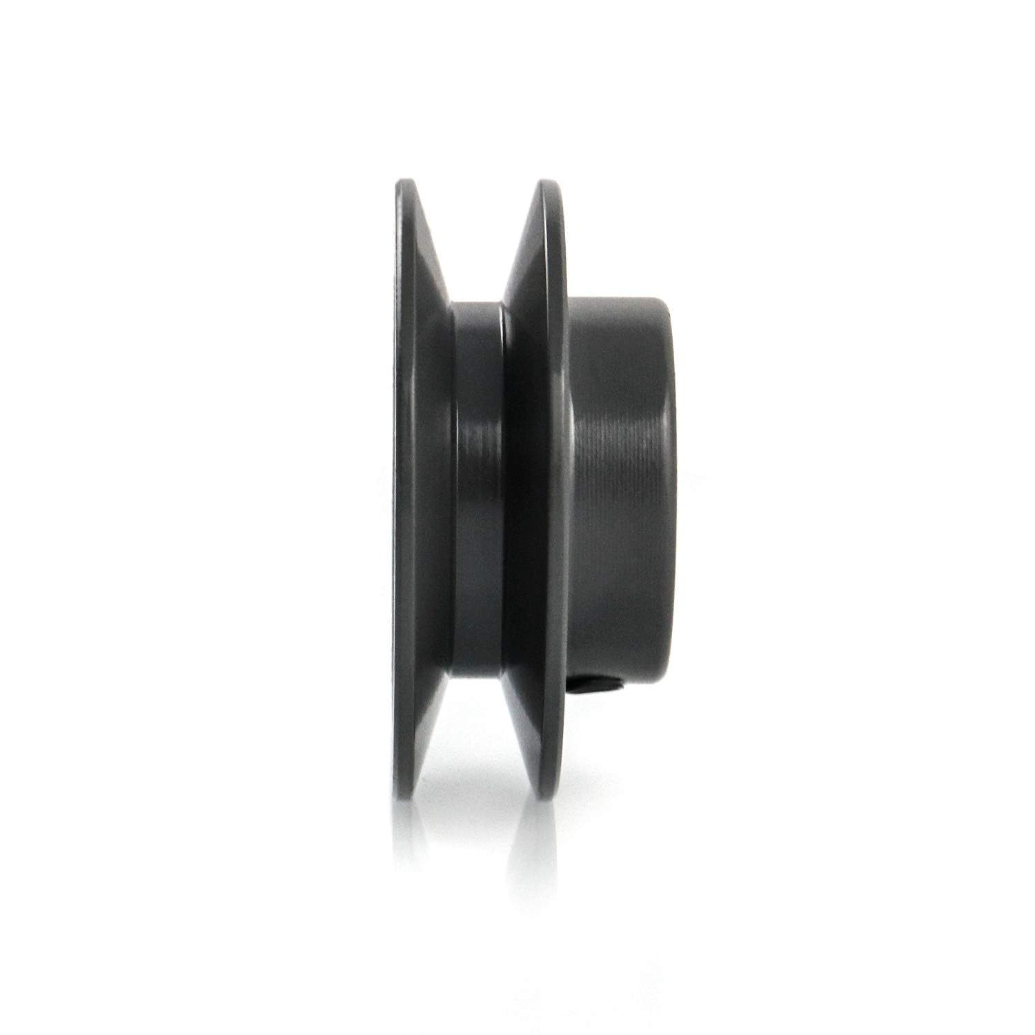 QWORK Single Groove Web Sheaves, 2-1/2"OD 5/8"Bore V-Belt Sheave for V-Belt