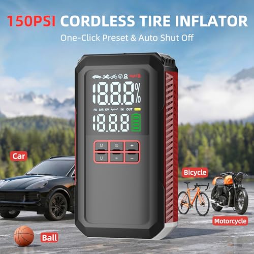 57% Off 5000A Jump Starter with Air Compressor Code - Image 5