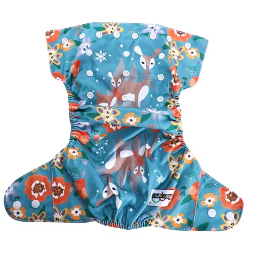 DECORNIJIA Pantalones Impermeables para Pañal Ajustables con Forro para Niña Unisex Reutilizables y Cómodos para Entrenamiento de Control de Esfínteres