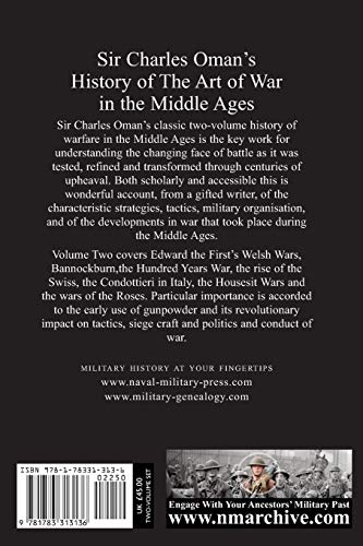 Image of Sir Charles Oman's History Of The Art of War in the Middle Ages Volume 2