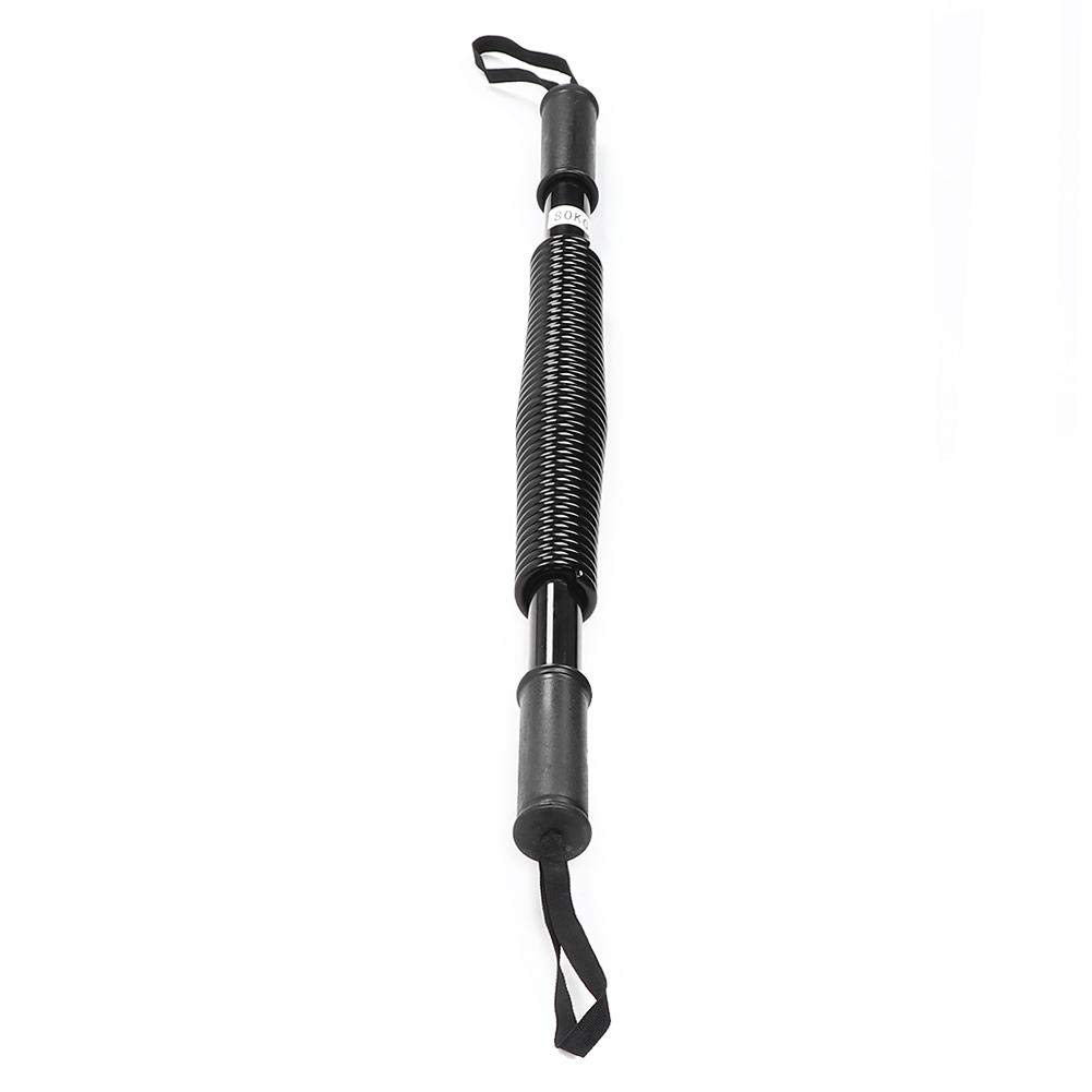 Entraîneur de Bras Power Twister Spring Arm Strength Muscle Trainer Poitrine Expander Avant-Bras Power Exerciser Fitness Equipment Upper Body Training 80KG