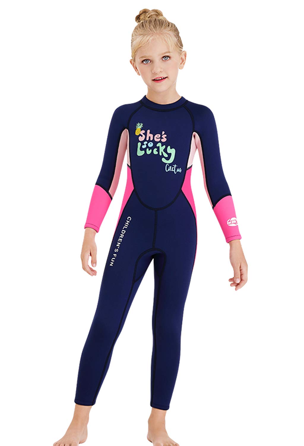Gogokids Wetsuit Kids, Children 2.5mm Neoprene Thermal Swimsuit with UV 50+ Protection - Image 2