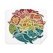 Blue Ocean Fish Illustrate Cleaning Cloth Screen Cleaner 2pcs Suede Fabric
