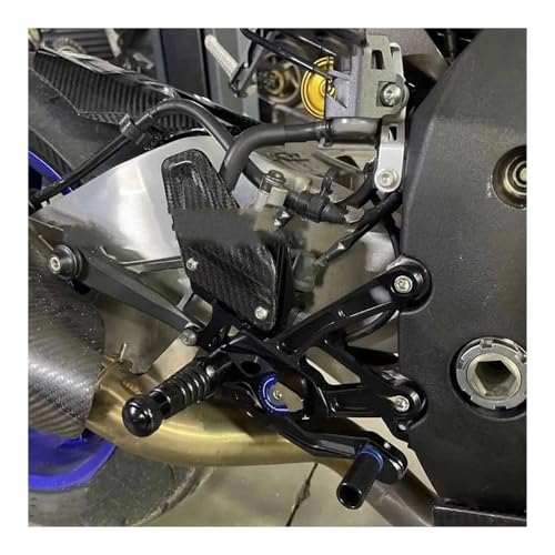 Repose-pieds arrière CNC carbone moto YZF R1 R1M commande commande reculée - 4