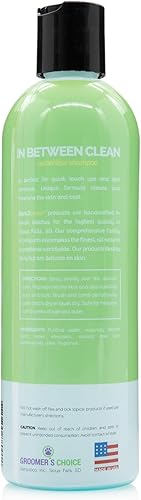 Miniatura 3 de Bark2Basics In Between Clean - Champú sin agua, 16 onzas, no necesita agua, seco, ingredientes naturales, limpia y refresca, ideal para eliminar