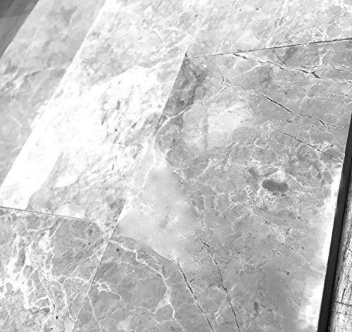 3X6 Silver Galaxy Grey Polished Subway Marble Tile Kitchen Backsplash Wall (Pack Of 8) #TOP4
