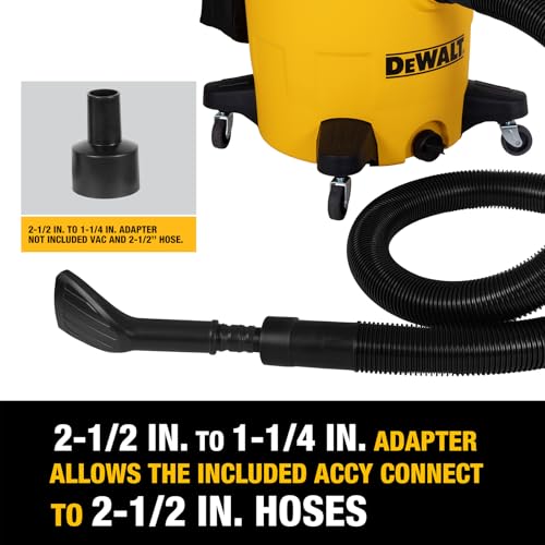Image of DEWALT 8-Piece Car Detailing Vacuum Hose Accessory Kit, DXVA13-0801