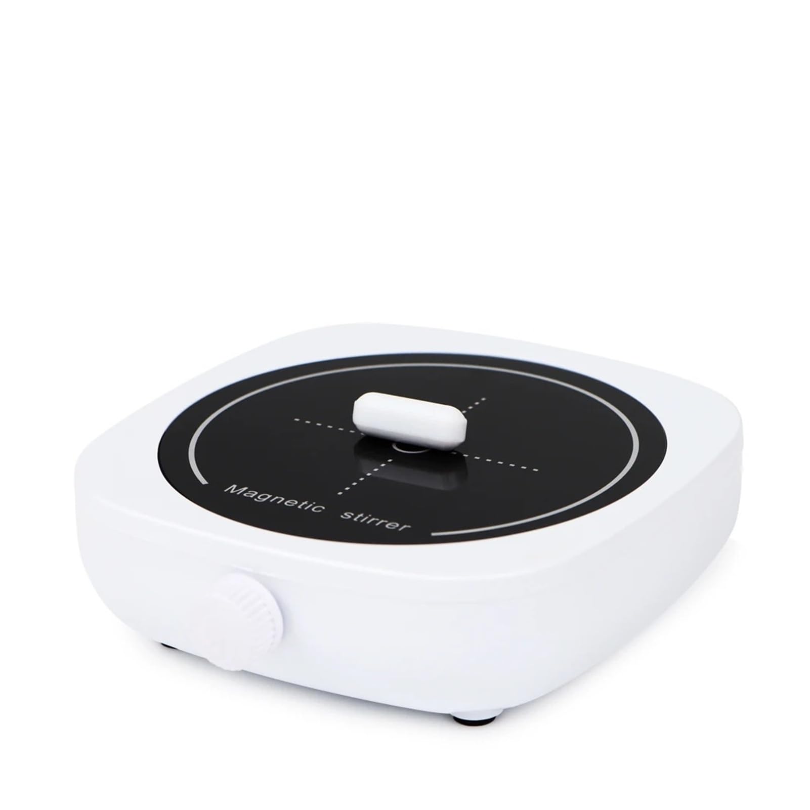Agitateur Magnétique Agitateur magnétique de laboratoire 1 L, mini agitateur portable avec barreau d'agitation, 600 à 4000 tr/min(110V US)