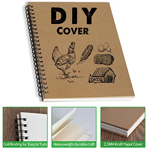 A4 Sketch Books 3 Pack - Image 3