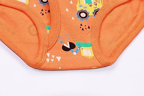 Boys Briefs Dinosaur Truck Shark Baby Soft Cotton Toddler Underwear 5-6yrs Multicolor