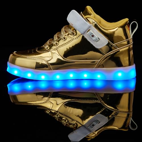 SANYES USB Charging Light Up Shoes Sports LED Shoes Dancing Sneakers3