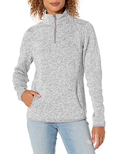 Image of Charles River Apparel womens Heathered Fleece Pullover