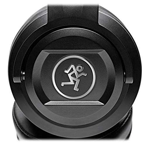 Image of Mackie MC Series Professional Foldable Monitoring Closed-Back Headphones (MC-250)