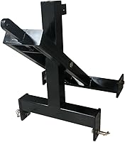 Vista 7 de Titan Attachments Elevador de tijera de 3 puntos para tractores de categoría 1, elevación de manipulación de materiales para elevar, bajar