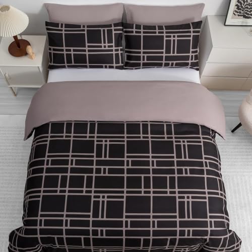 Pamposh Bettwäsche 135x200 – 2teilig Mikrofaser Bettwäsche Set mit 1 Bettbezug 135x200 cm und 1 Kissenbezügen 50x80 cm, Weich… – Ansicht 6