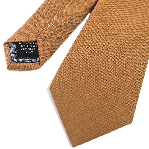 Mantieqingway Men's Skinny Tie Solid Color Neckties 2.56'' Casual Business Ties For Daily Dress, Business, Weddings, Groom, Groomsmen, Missions, Dances, Gifts #TOP5