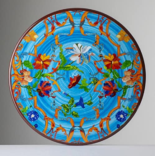 Plato cargador Pancale Turquesa miniatura 1