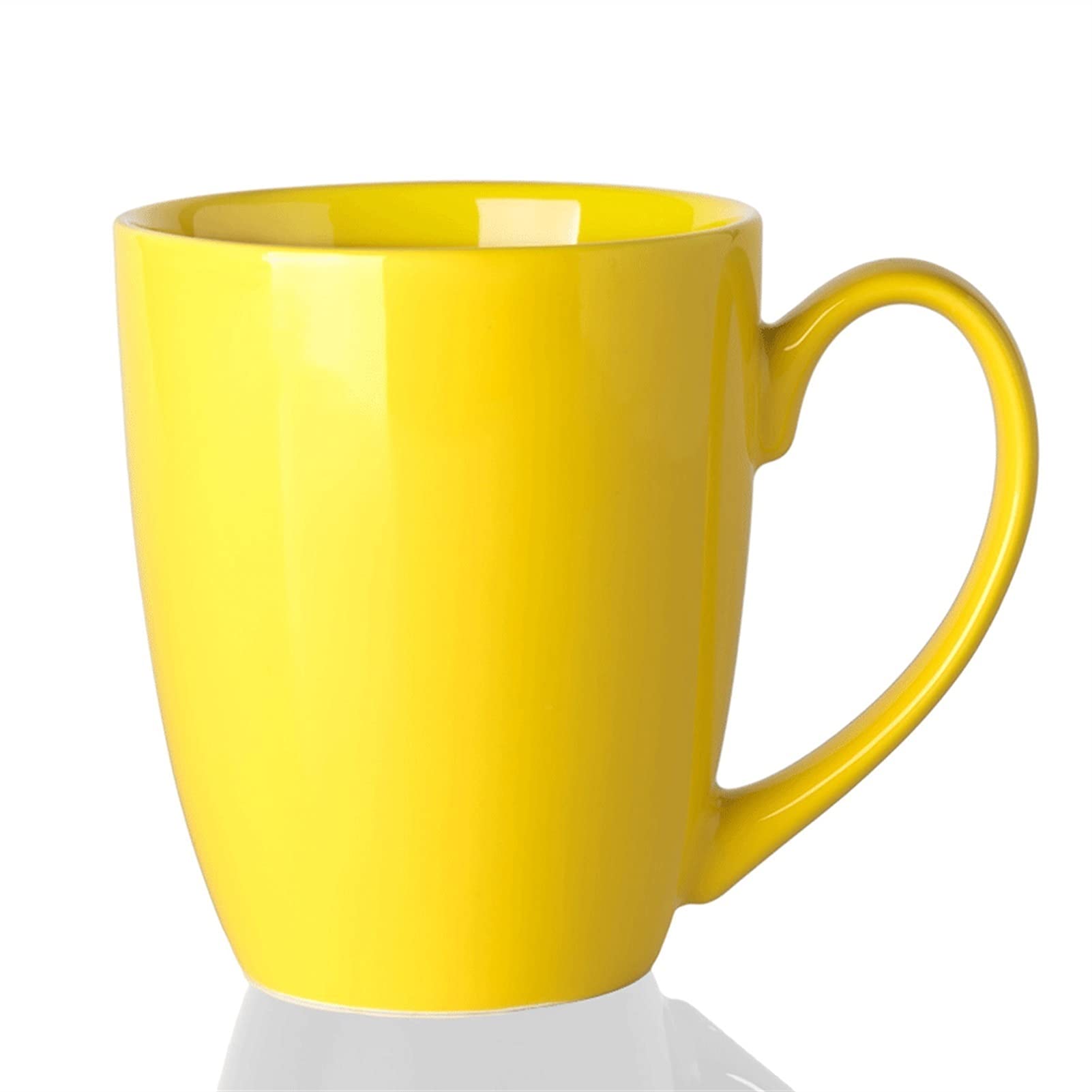 Tazze da caffè, tazze da tè, tazze da latte, semplici tazze in ceramica a tinta unita, tazze da caffè, tazze da colazione, tazze da tè, tazze per bevande calde, studenti, regali per impiegati o u