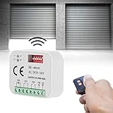  Receptor para Puerta de Garaje, Receptor de Control Remoto Universal plástico de 30 V, para SMG-662MRX FAAC, Sommer 300-900MHZ