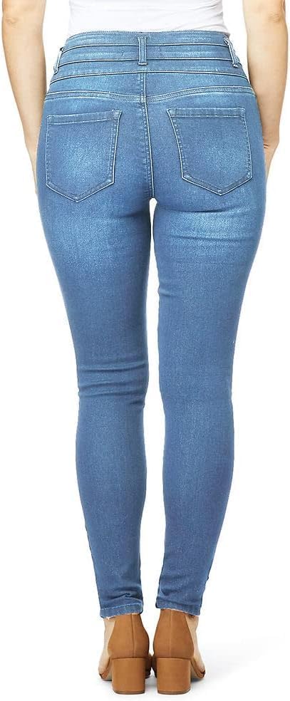 Angels Forever Young Evershape Skinny Jeans For Women - Mid-rise, Figure Enhancing Stretch Denim - Image 2