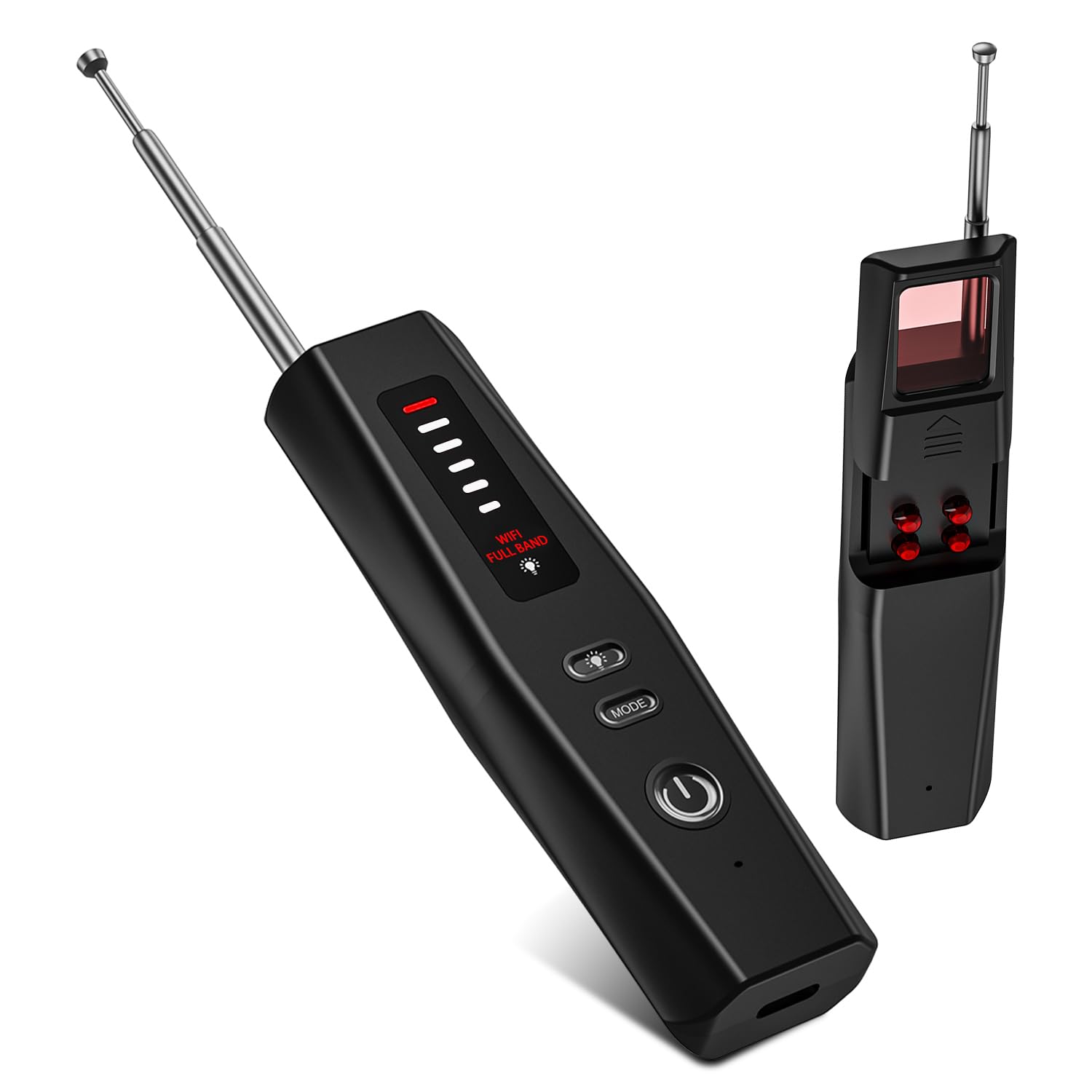 Bug Detector Camera And Voice Recorder Detector In Wireless Signal