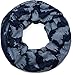 Produktbild styleBREAKER Loop Schal mit gewebtem Feder Muster, Schlauchschal, Tuch, Unisex 01017068, Farbe:Dunkelblau