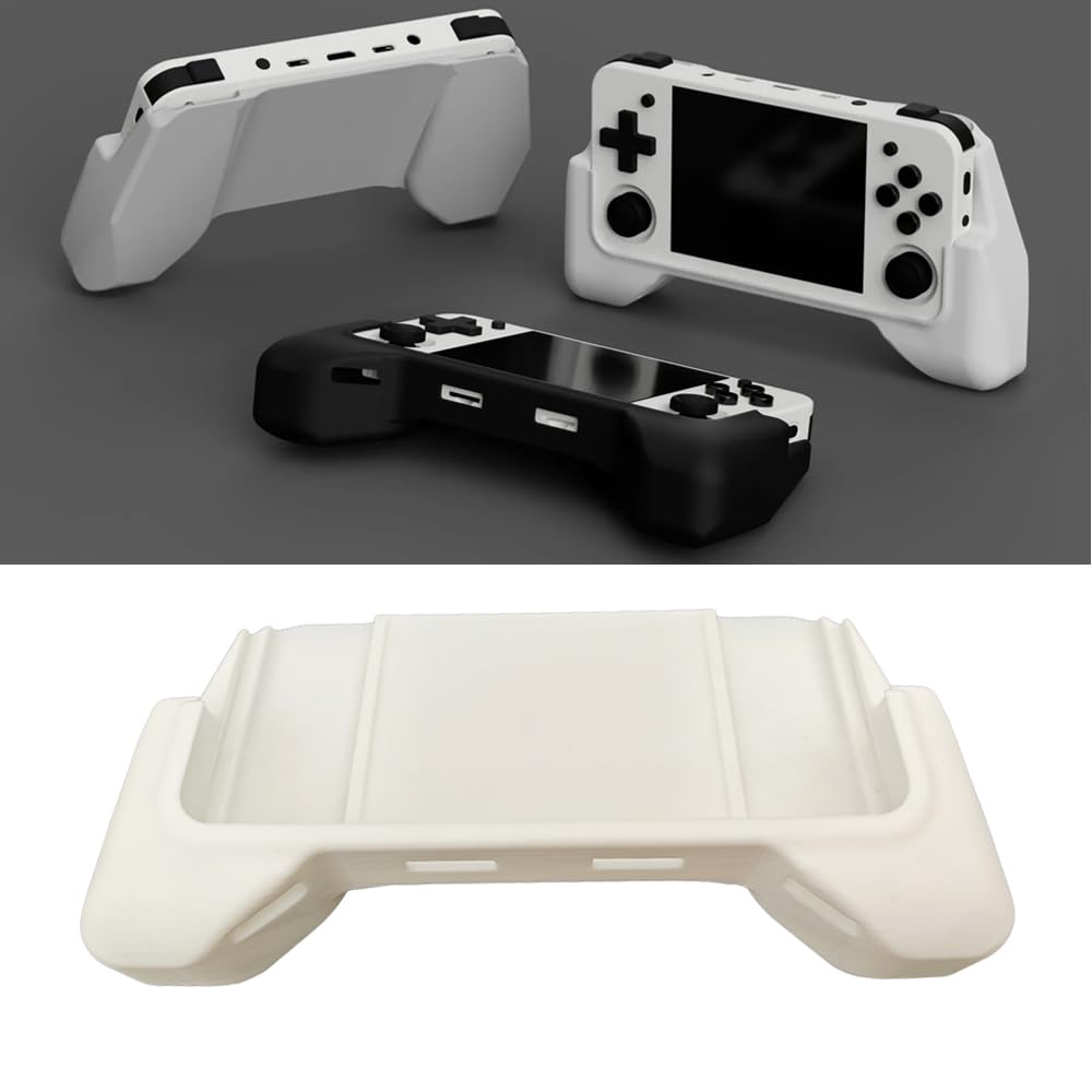 Poignée/Support Imprimé 3D Pour Console Anbernic RG35XXH - Améliore La Prise En Main - Noir, Gris, Blanc - PLA+ - 6