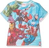  Marvel AVC-8897 Camiseta, Azul, 6 Años para Niños