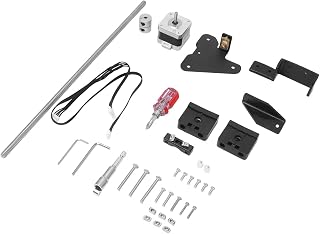 Kits de atualização de parafuso de impressora 3D, kit de eixos z duplos de motor de passo original profissional 42 todo acoplamento de alumínio para ender 3 3s