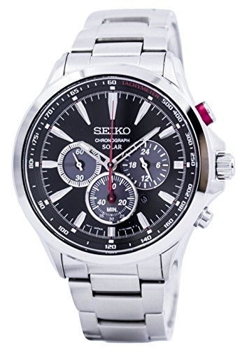 [�Z�C�R�[]SEIKO �r���v SOLAR CHRONOGRAPH �\�[���[ �N���m�O���t SSC493P1 �����Y [���s�A���i]