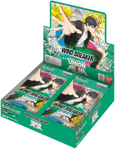 BANDAI Union Arena Booster Pack Wind Breaker [UA38BT] (Box) 16 Packs