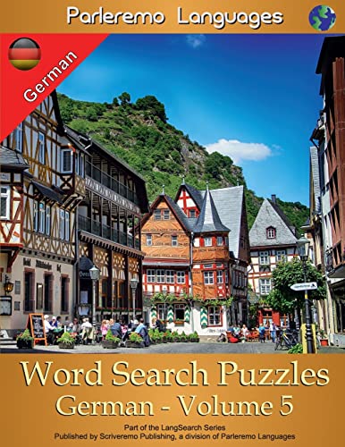 Parleremo Languages Word Search Puzzles German - Volume 5 (German Edition)
