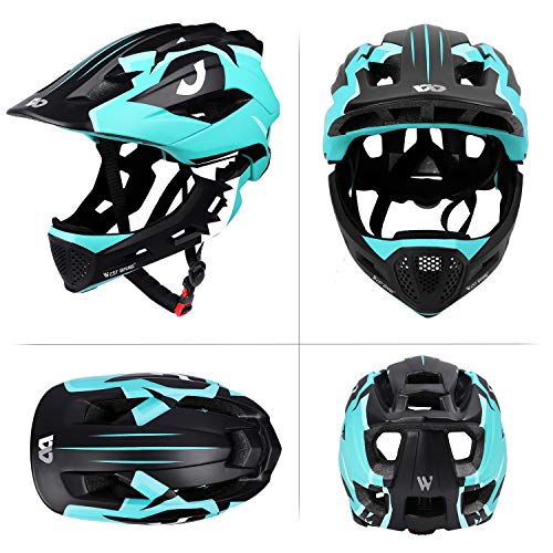 WESTGIRL Kids Bike Helmet 3-15 Years, CE Certified Breathable Ultralight Adjustable Cycling Helmet Toddler for Bicycle, Skateboard, Scooter, Rollerblading, Children Protective Gear (20-22 Inches)