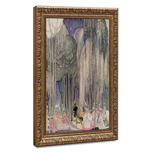 Impression toile Kay Nielsen princesses dansantes cadeau déco idéal