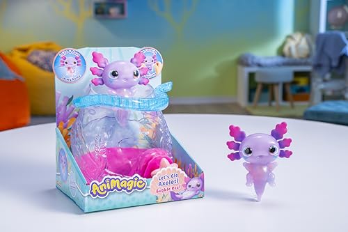 Peluche interactive GOLIATH Animagic Axolotl Aquarium - vue 7