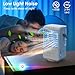 Portable Air Conditioners,4 in 1 Portable AC unit with 3 Speeds 2 Mist,90° Oscillating Cooling Fan with Timer 7 Color Night,Air Conditioner Portable,6.54×7.32×11.97 inches Air Cooler (White-6)