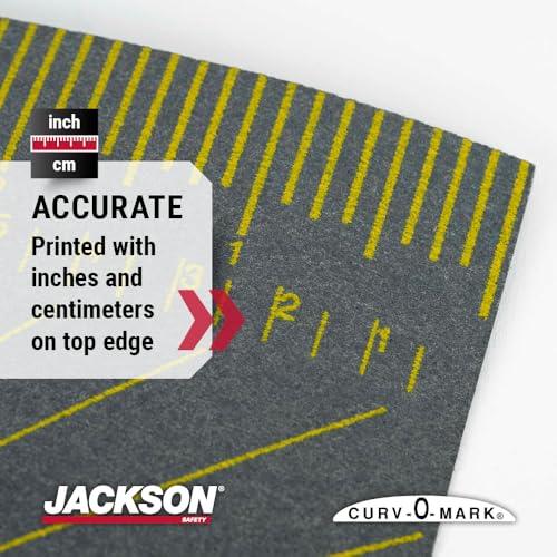 Image of Jackson Safety Pipe Measuring Tool - Wrap-A-Round Tape Pipe Fitting Tool (Multiple Sizes and Heat Ratings)
