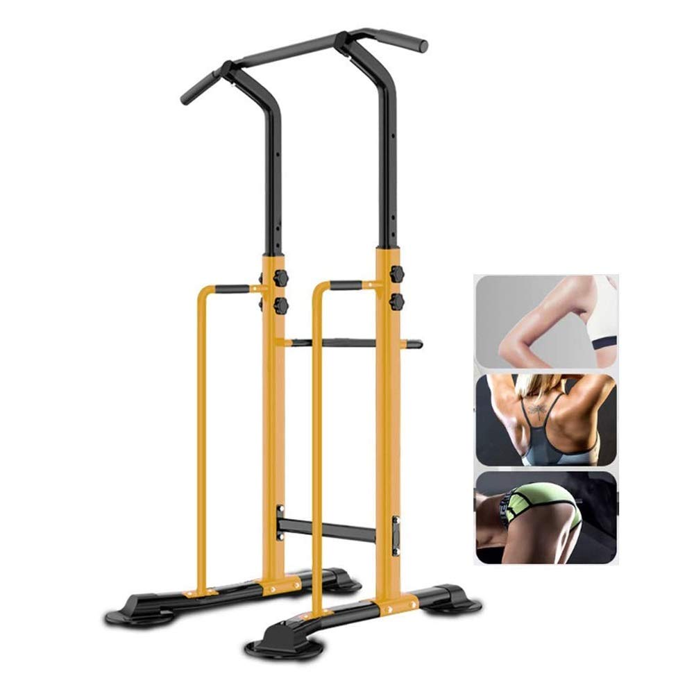 Pull Ups Power Tower Portable Drawbar Aerobics Multifunction Power Tower Height Adjustable Dive Station Strength Training Fitness Equipment