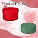 Nuenen Gift Boxes with Lids Floral Foam Set Round Boxes Flower Arrangements Supplies Round Floral Foam for Flowers for Mother's Day Bridesmaid Wedding(Red)