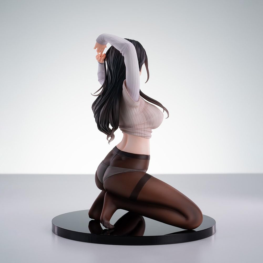 Gitarre MeiMei Actionfiguren mit Zubehör Anime Original Painting Beauty-Serie, kniendes Modell 1/6 Maßstab Illustration Gitarre MeiMei 20 cm