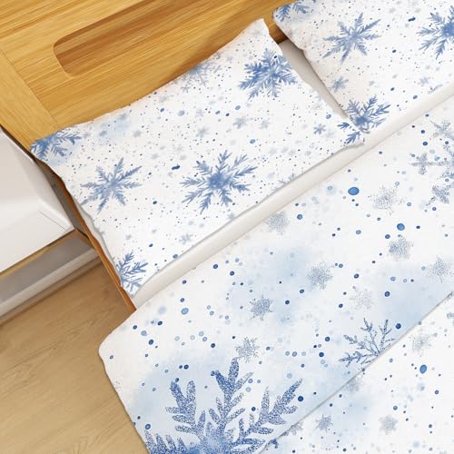 Parure de lit flocon de neige pour transformer votre chambre en cocon - 3