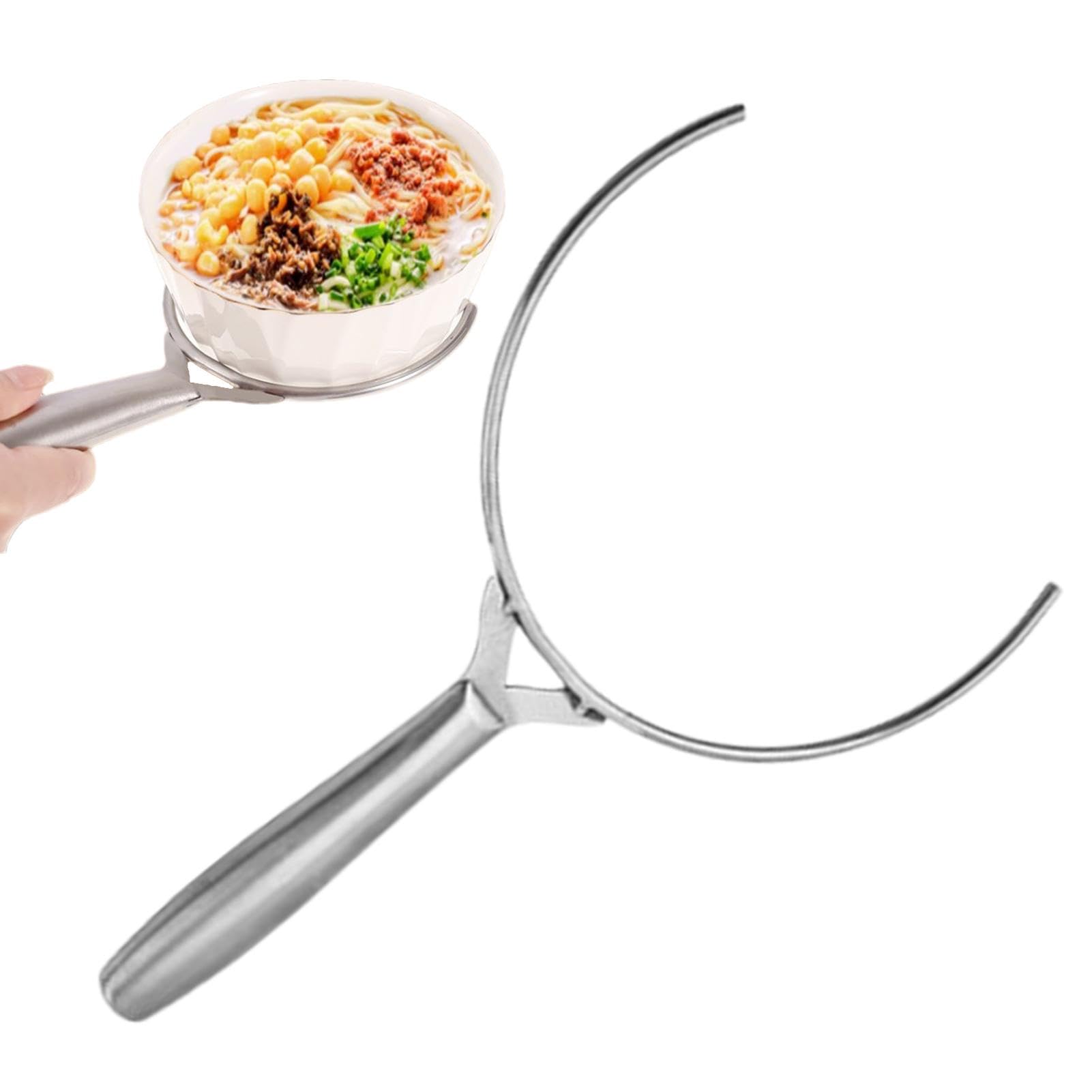 Pince Anti-Brûlure En Silicone Pour Bols Chauds - Ustensile De Cuisine Résistant à La Chaleur - Prise Ergonomique