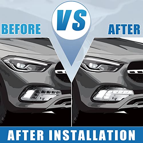 Luz LED de circulación diurna 2128200756 para Mercedes de aluminio y plástico 5
